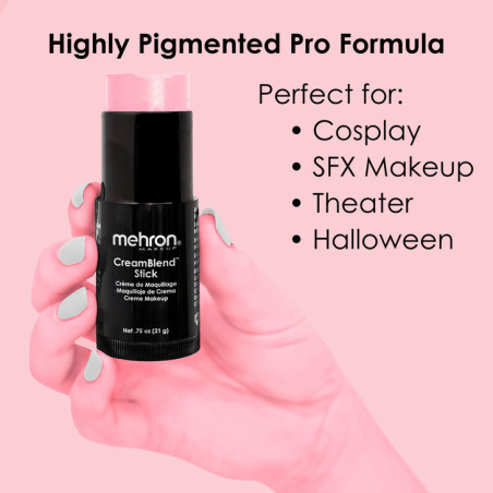 Mehron CreamBlend Stick | Highly Pigmented Cream Makeup | Fast delivery