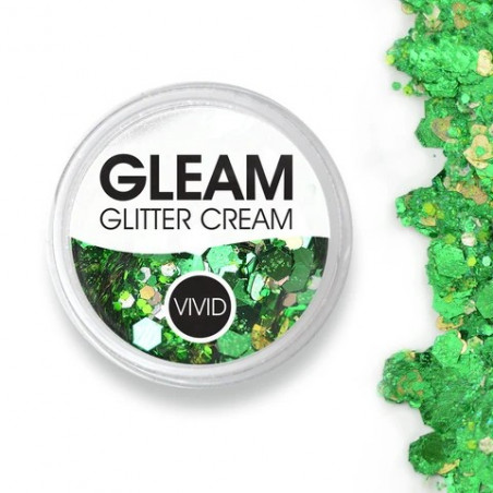 Vivid GLEAM Glitter Cream - Evergreen