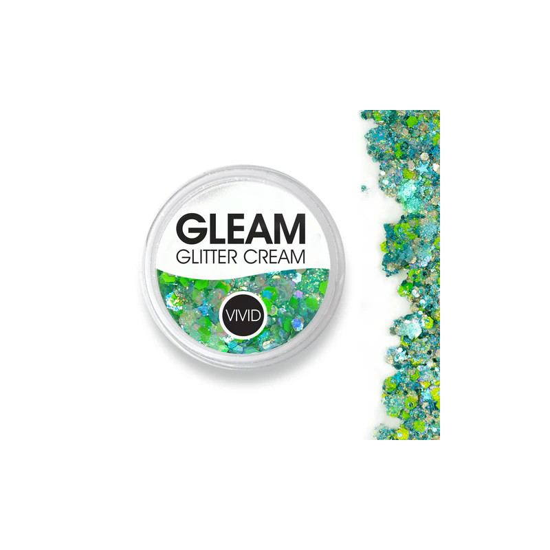 Vivid GLEAM | Face- & Bodyart Glitters| Festivalglitter | Glittercream