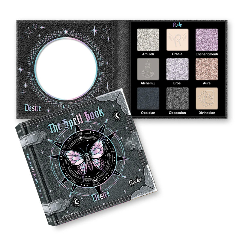 Rude Cosmetics Spell Book – Magical Eyeshadow Palette