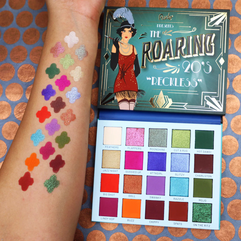 Rude Cosmetics Roaring 20’s Palette – 20 Eyeshadow Shades