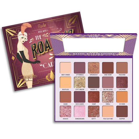 Rude Cosmetics Roaring 20’s Palette – 20 Eyeshadow Shades Carefree