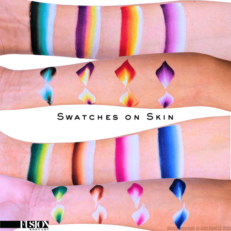 Fusion Thin Strokes | Candy Face Paint Palette