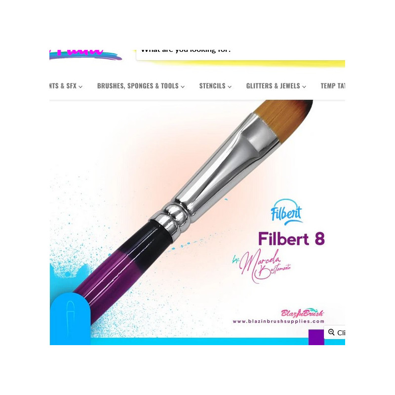BlazinBrushes by Marcela Bustamente | Facepaintbrushes