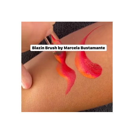 BlazinBrushes by Marcela Bustamente | Facepaintbrushes