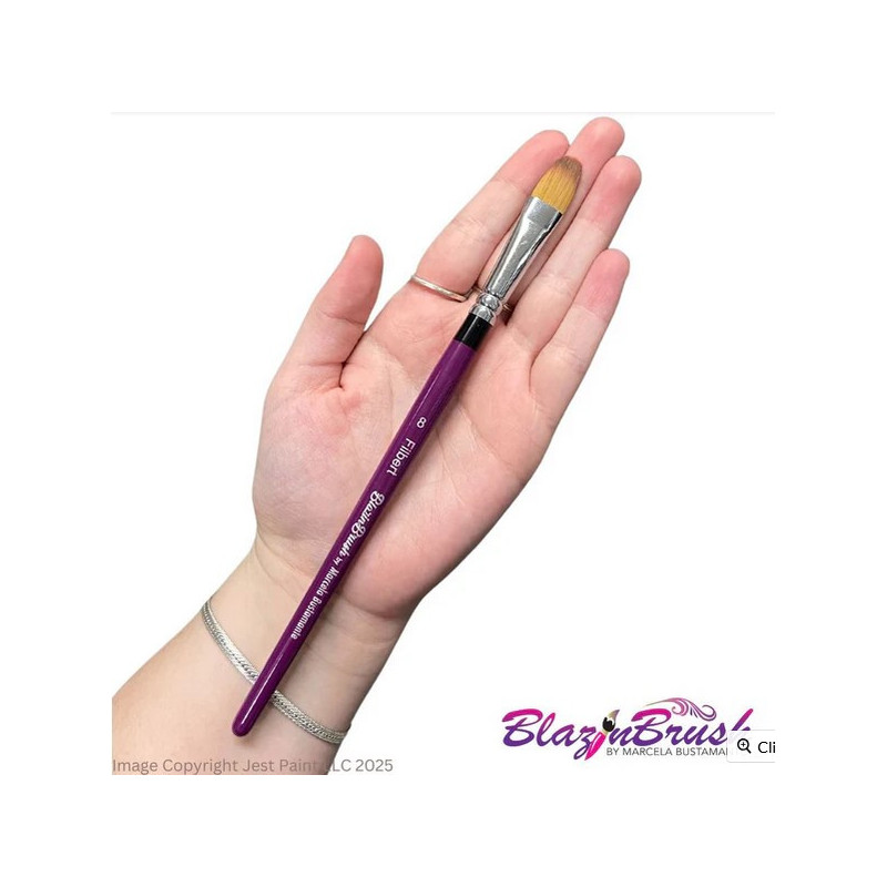 BlazinBrushes by Marcela Bustamente | Facepaintbrushes