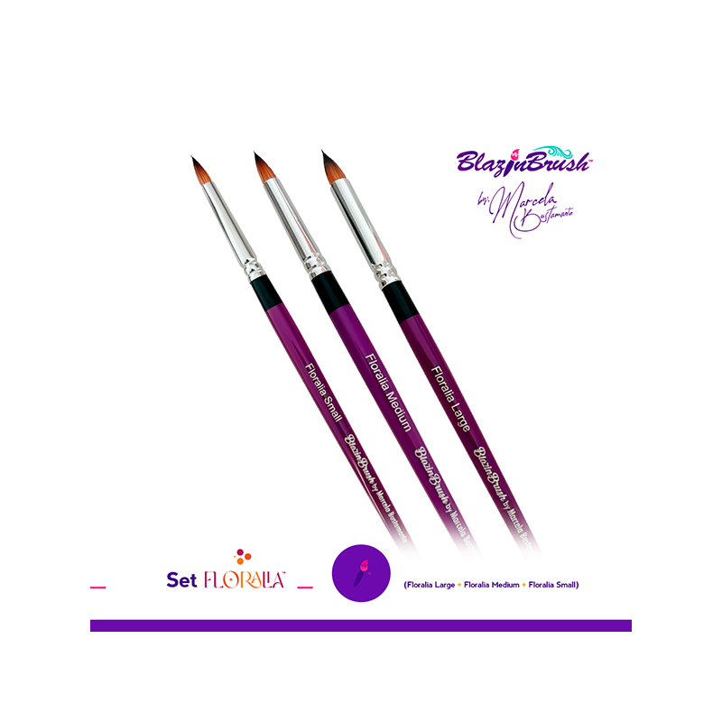 BlazinBrushes by Marcela Bustamente | Facepaintbrushes