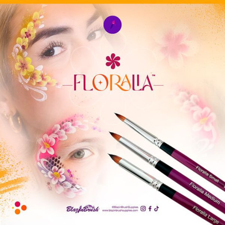 BlazinBrushes by Marcela Bustamente | Facepaintbrushes