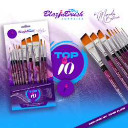 BlazinBrushes by Marcela Bustamente | Facepaintbrushes