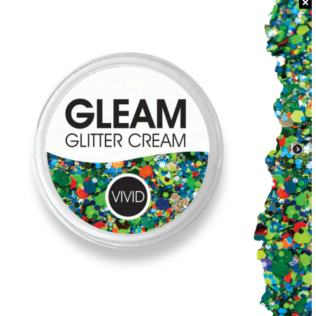 Vivid GLEAM | Face- & Bodyart Glitters| Festivalglitter | Glittercream
