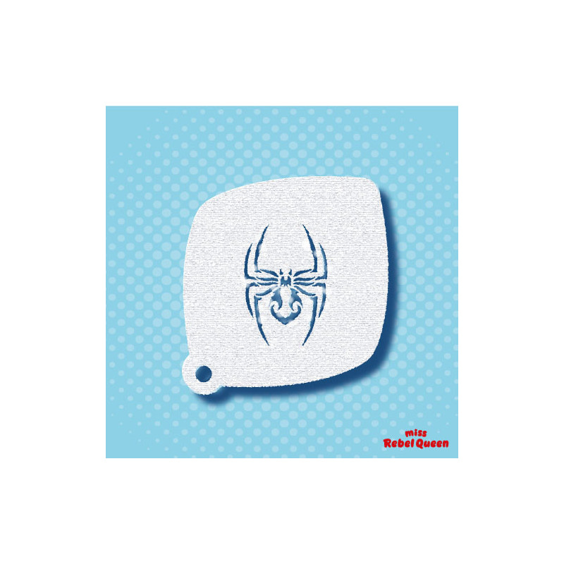 Facepaint & Makeup | MRQ Face Paint Stencil | Simon the Spider