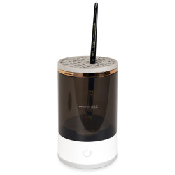 With the PXP Electric Brush Cleaner CE, you can clean your makeup brushes quickly, easily, and professionally.