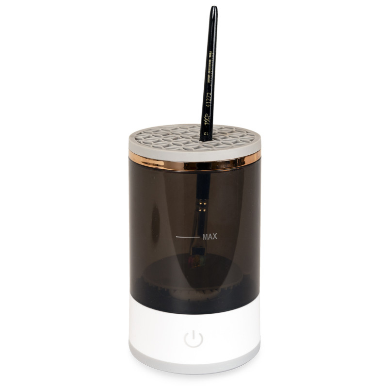 With the PXP Electric Brush Cleaner CE, you can clean your makeup brushes quickly, easily, and professionally.