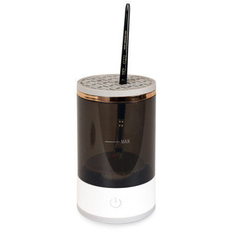 With the PXP Electric Brush Cleaner CE, you can clean your makeup brushes quickly, easily, and professionally.