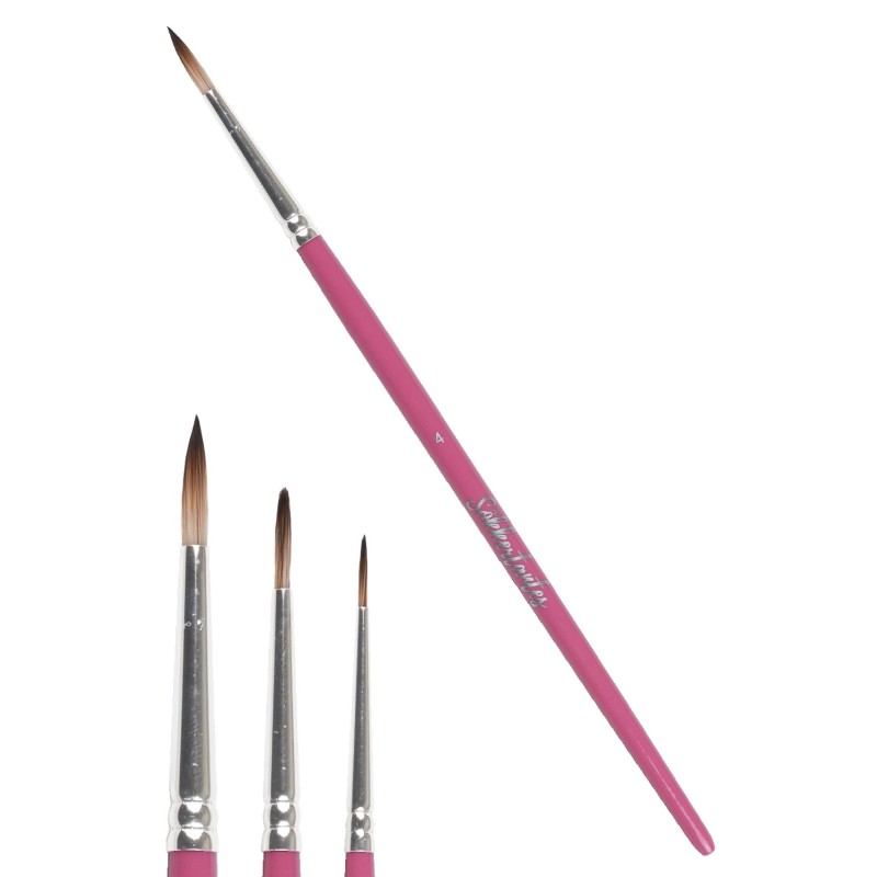 Sokkertantes | Facepaintbrushes | Round brashest