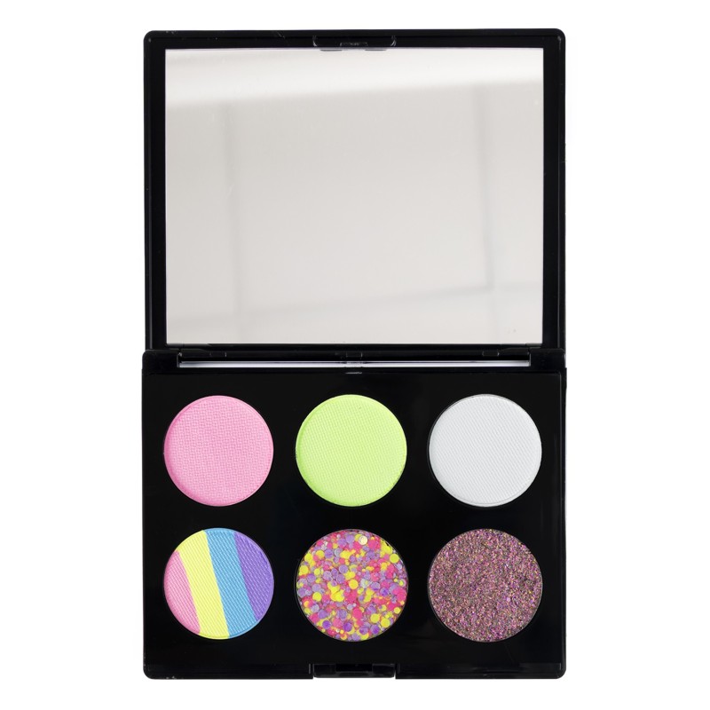 PXP Face Paint & Glitter | Mix Palette | UV Pastel Unicorn