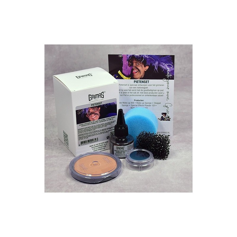 Grimas Face Paint | Make-up Set | Roetveegpietje