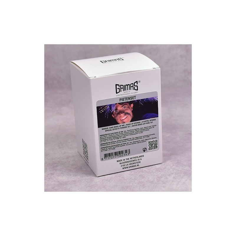 Grimas Face Paint | Make-up Set | Roetveegpietje