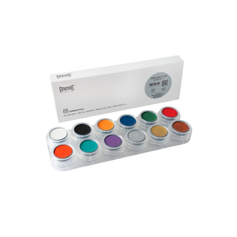 Grimas Creme make-up palette 12F