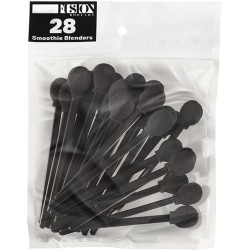 Fusion Applicators | Makeup Sponge | Lollipop Smoothie Blender Round Black