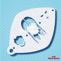 Facepaint & Makeup | MRQ Face Paint Stencil | Adams Girl