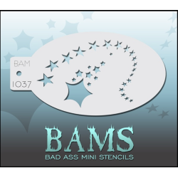 Facepaint & Makeup | Face paint stencil | BAM1037 | Stars & dots