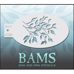 Facepaint & Makeup | Face paint stencil | BAM1031 | Leaves