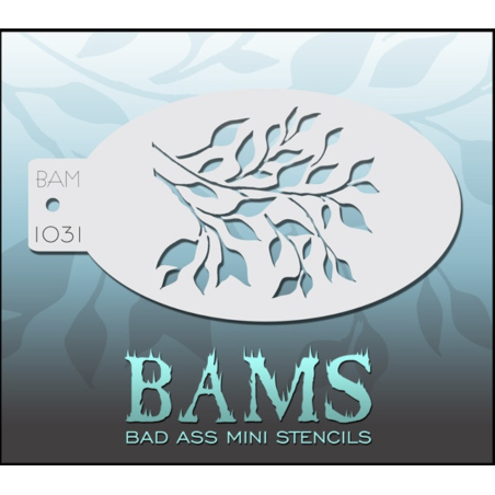 Facepaint & Makeup | Face paint stencil | BAM1031 | Leaves