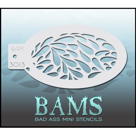 Facepaint & Makeup | Face paint stencil | BAM3013 | Flying Drips