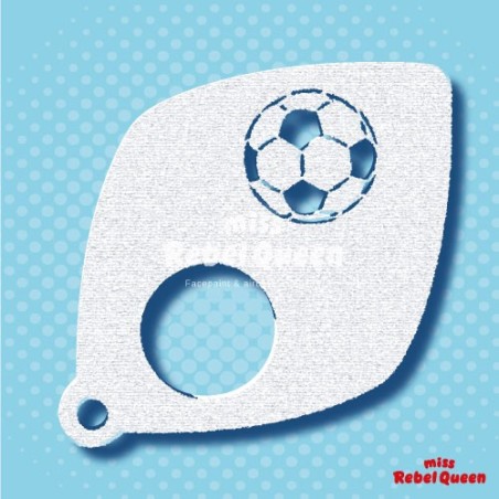 Schmink & Facepaint | MRQ Face Paint Stencil | Soccer ball
