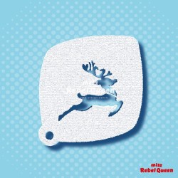 Schmink & Facepaint | MRQ Face Paint Stencil | Jumpin Rudolph