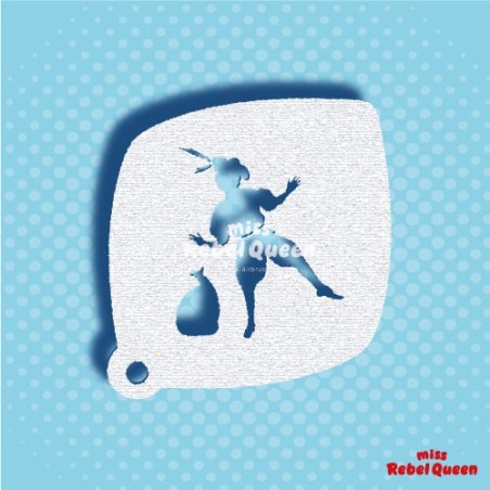 Schmink & Facepaint | MRQ Face Paint Stencil | Dancing Piet