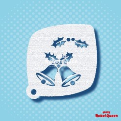 Schmink & Facepaint | MRQ Face Paint Stencil | Christmas Bells