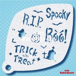 Schmink & Facepaint | MRQ Face Paint Stencil | Halloween Special