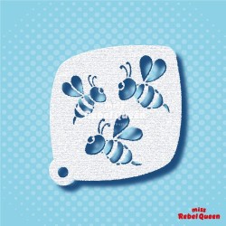 Schmink & Facepaint | MRQ Face Paint Stencil | Busy Bees
