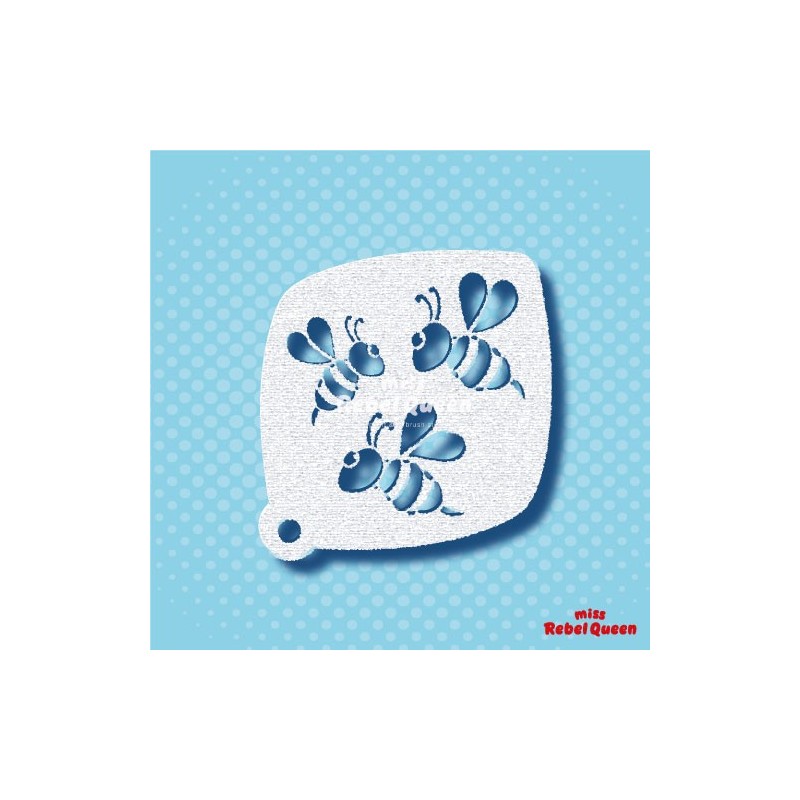 Schmink & Facepaint | MRQ Face Paint Stencil | Busy Bees