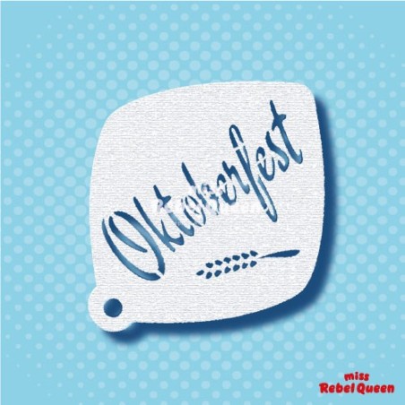 Schmink & Facepaint | MRQ Face Paint Stencil | Oktoberfest