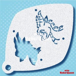 Schmink & Facepaint | MRQ Face Paint Stencil | Dalphy the Dragon