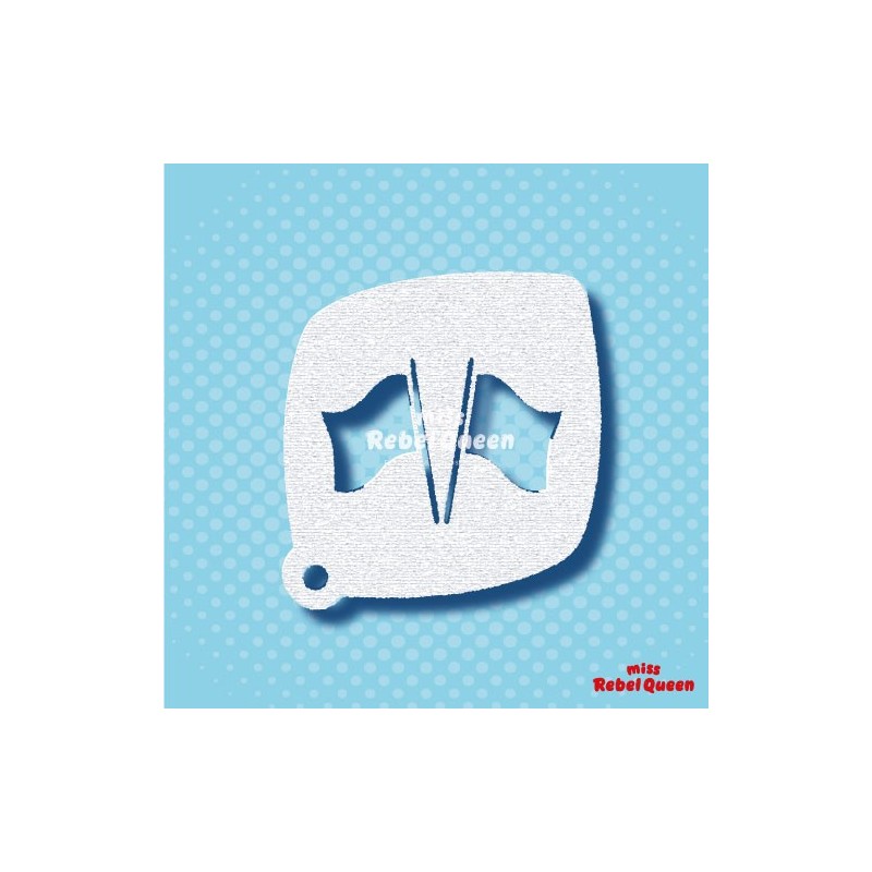 Schmink & Facepaint | Flags - Facepaint stencils