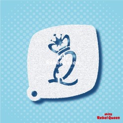 Schmink & Facepaint | MRQ Schminkstencil - Queen stamp