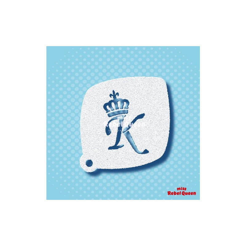 Schmink & Facepaint | MRQ Schminkstencil - King stamp