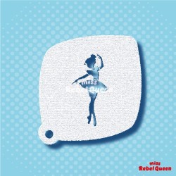 MRQ Facepaint Stencil |Ballarina Dancer 2