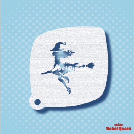 Facepaint & Make-up  | MRQ Facepaint Stencils | Halloween | Witch Girl