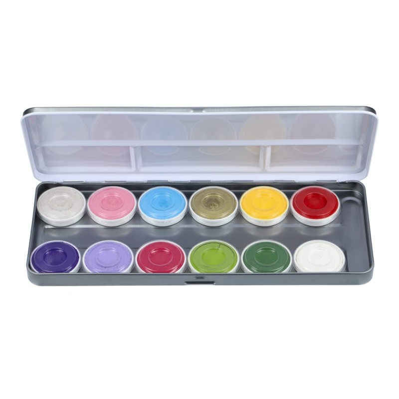 Superstar Face Paint | Water-Based Face & Body Paint | Superstar facepaint - Superstar Palet - Botanical