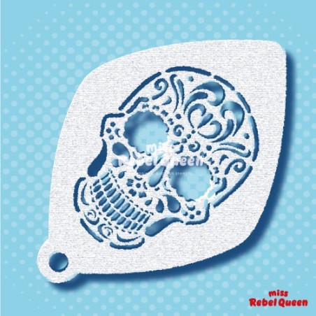 MRQ Facepaint Stencil | Sugar Skull