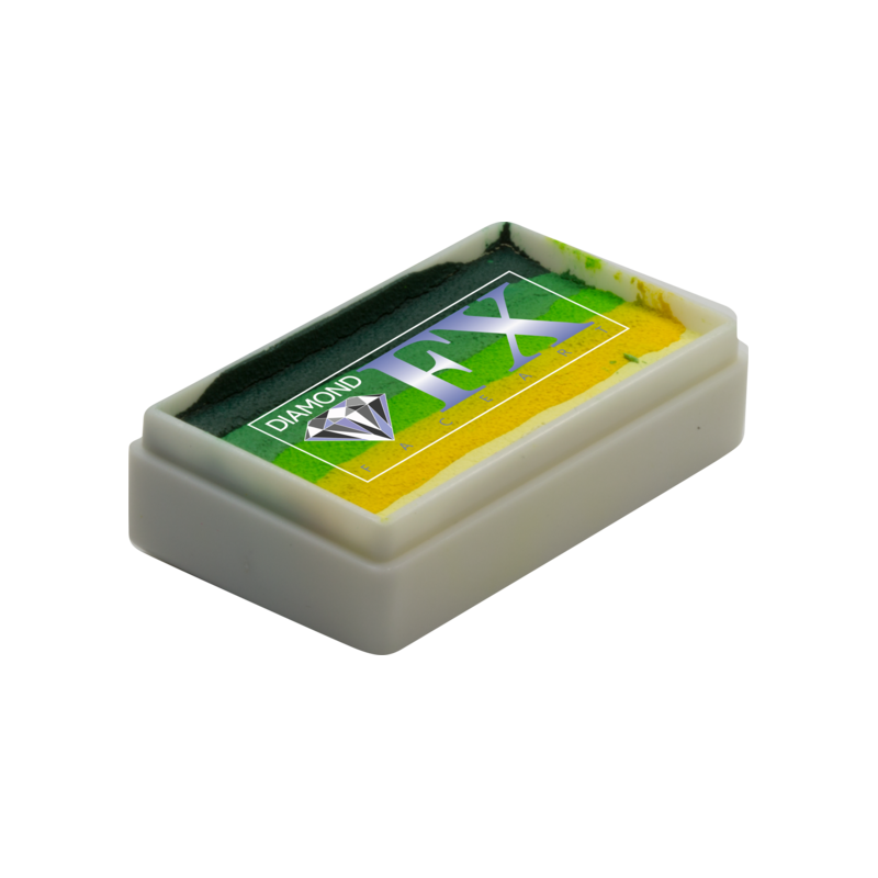 Facepaint | Rainbowcake & One-Stroke | Diamond FX Splitcake | Grass