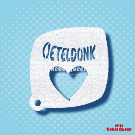 MRQ Face Paint Stencil | Carnaval Oeteldonk