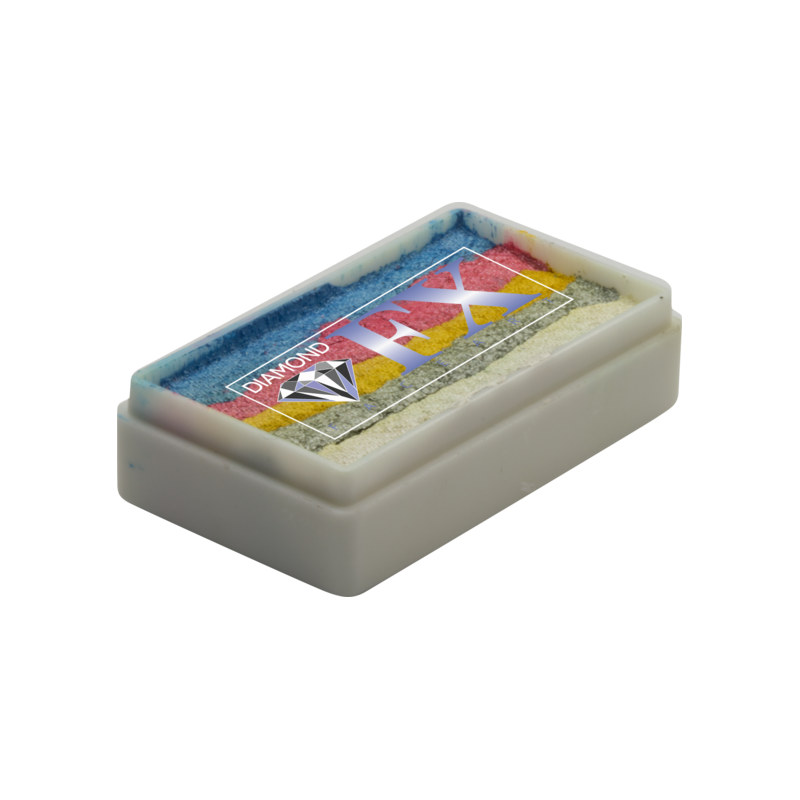 Facepaint | Rainbowcake & One-Stroke | Diamond FX Splitcake | Daybreak