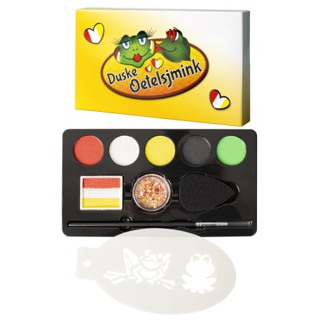 Oeteldonk Face Painting Set | Carnival Den Bosch | Oeteldonk colours