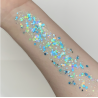 Pixie Paint Glittergel | Blue Monday 30gr. | Face, body & hair | Festivalglitter